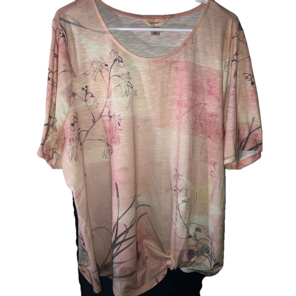 Women’s Plus Size Short Sleeve T-Shirt - Size 2X - 100% Cotton - New - Picture 1 of 6